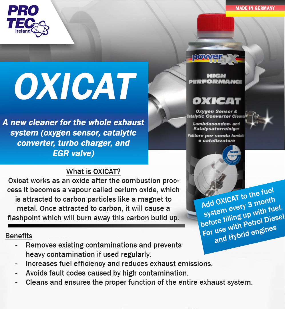 OXICAT - Oxygen Sensor & Catalytic Converter Cleaner – Protec Ireland