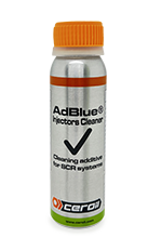 AdBlue Injector Cleaner and SCR Catalyst Maintenance Solution bottle for preventing crystallization and maintaining vehicle performance